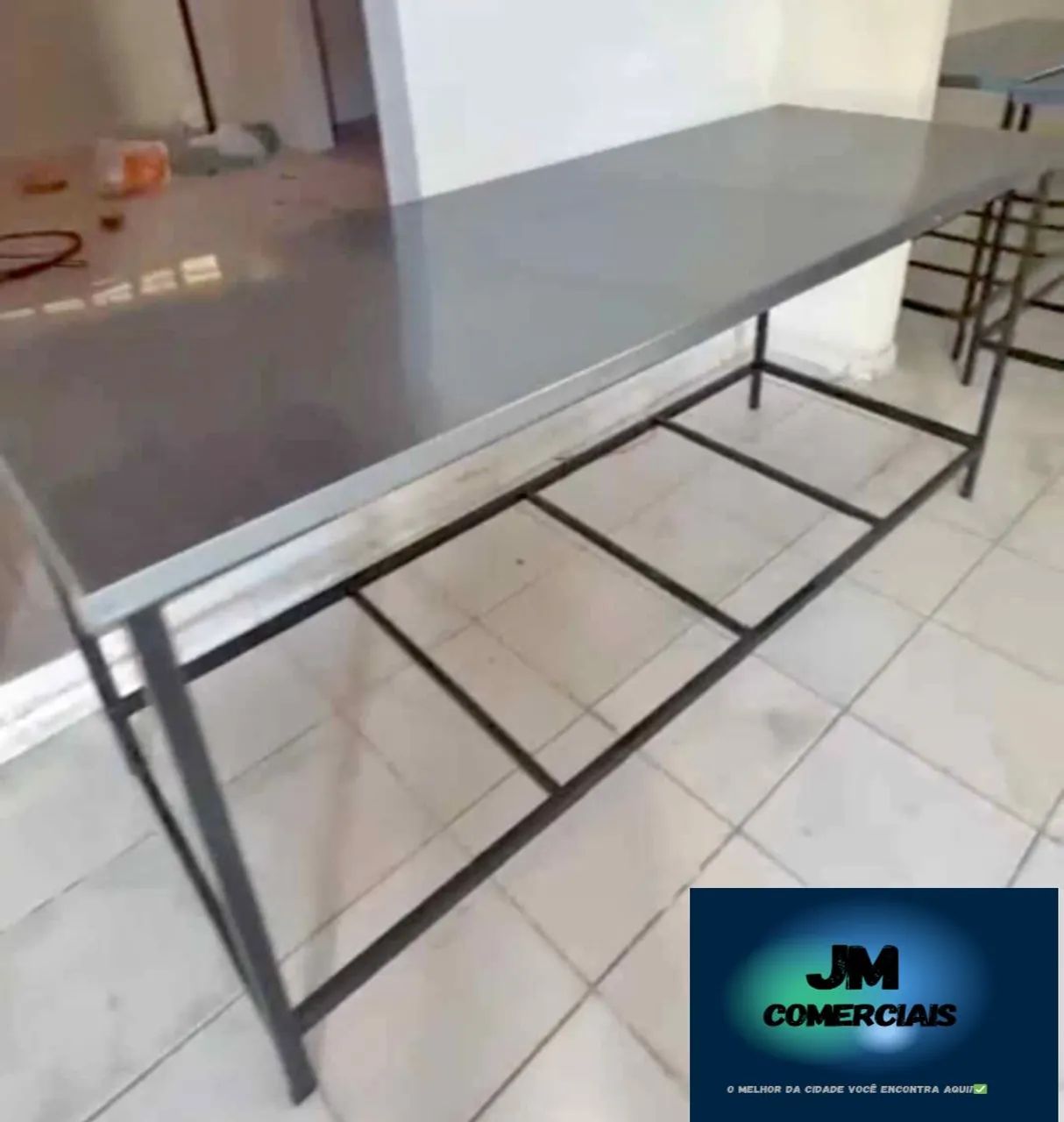 Mesa de Inox com estrutura resistente - Foto 2