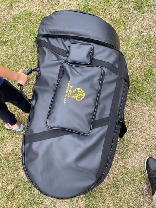 Tuba HSTB1 5/4 Niquelada 3 meses de Uso - Foto 4