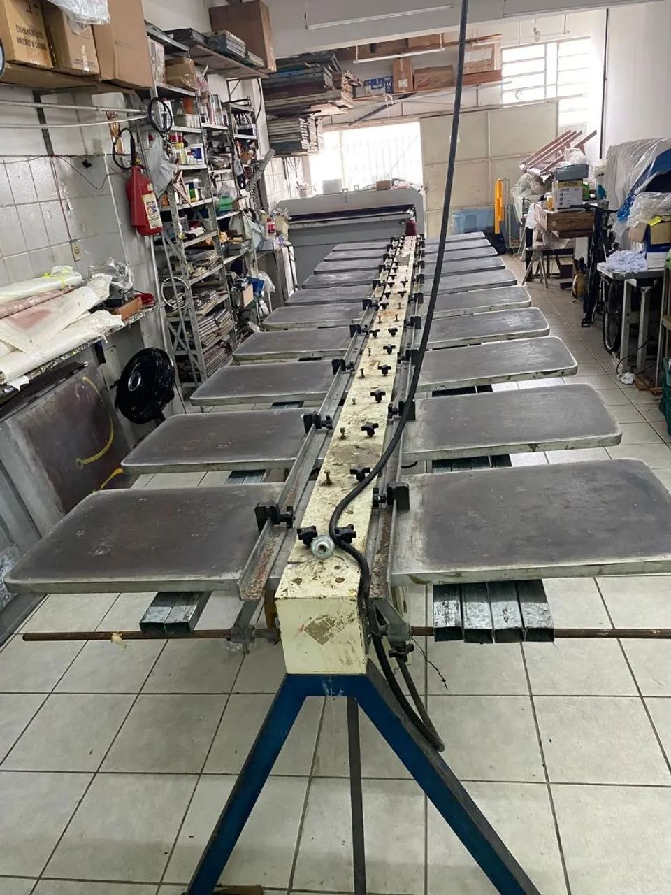 Serigrafia Mesa de Impressão Térmica  - Foto 2