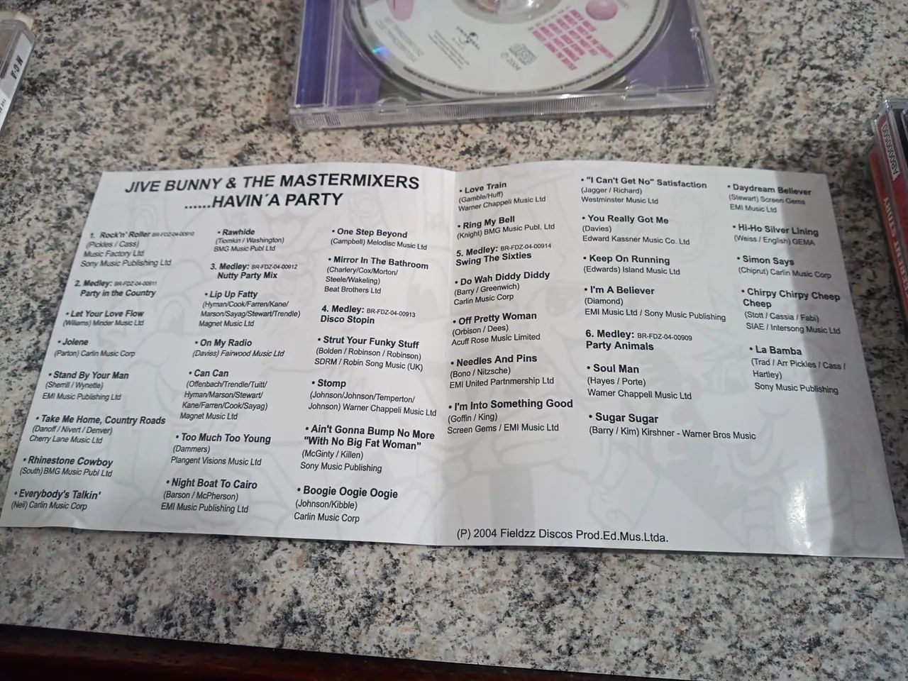 CD Jive Bunny and the Mastermixers - Havin' a Party - Foto 4