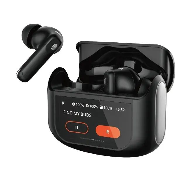 EarBuds Hrebos AirTouch - Black - Foto 2