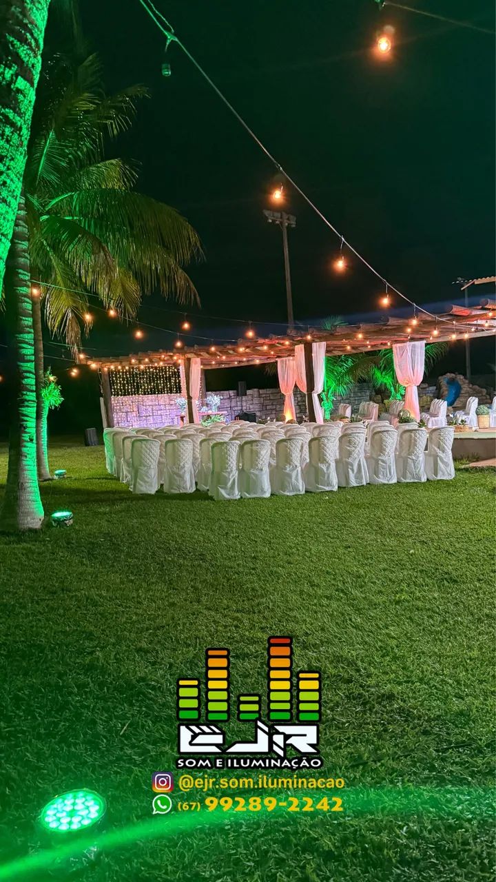 Som e iluminação para cerimônia 2