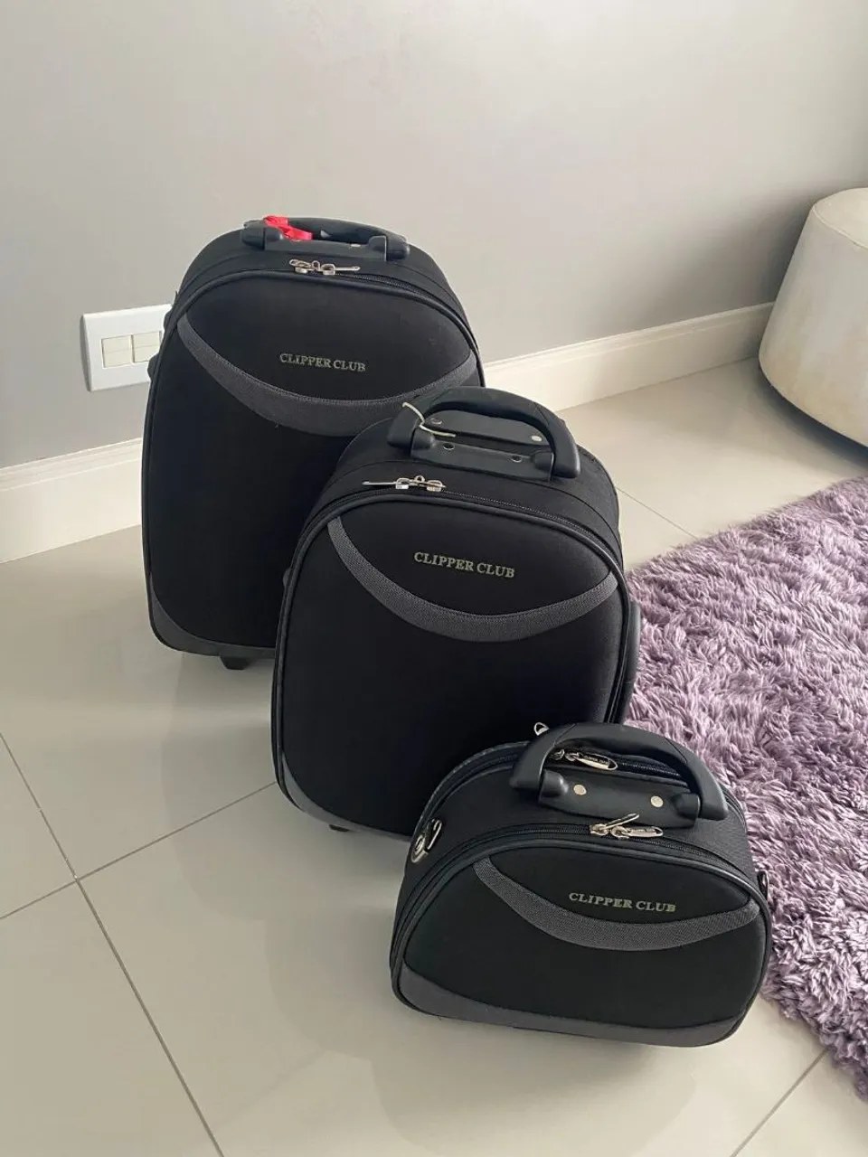 KIT MALAS DE VIAGEM CLIPPER CLUB