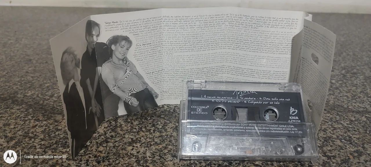 Fita cassete K7 ariztia, cielos vacilos . - Foto 4