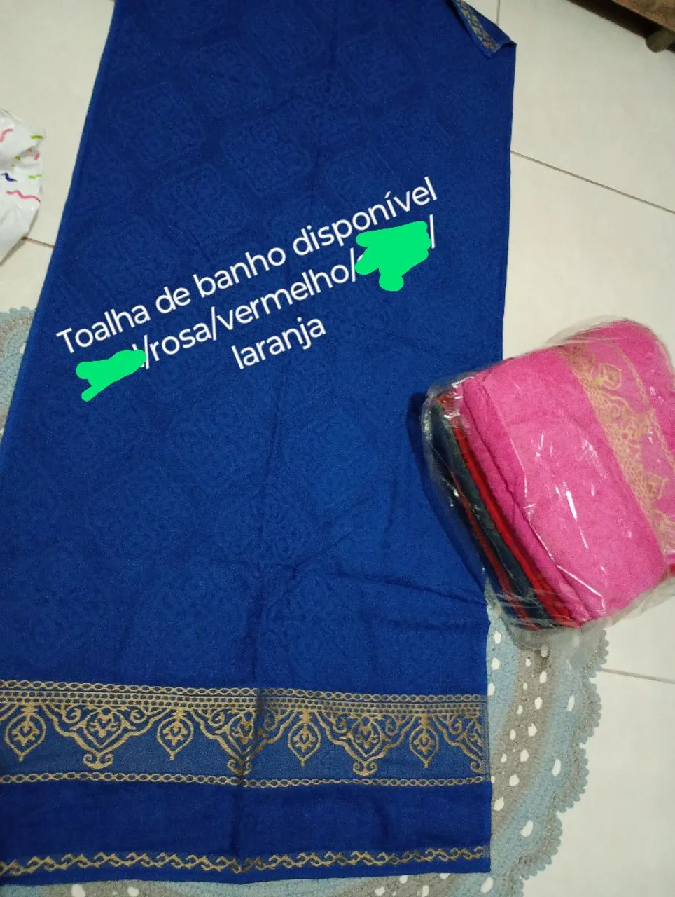 Toalha de Banho - Diversas Cores