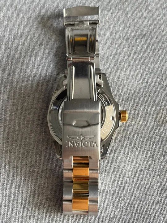 Invicta relogio special edition automatic prata dourado - Foto 3
