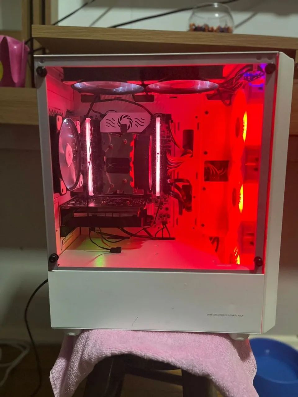 Full White Gaming PC64529512470274121