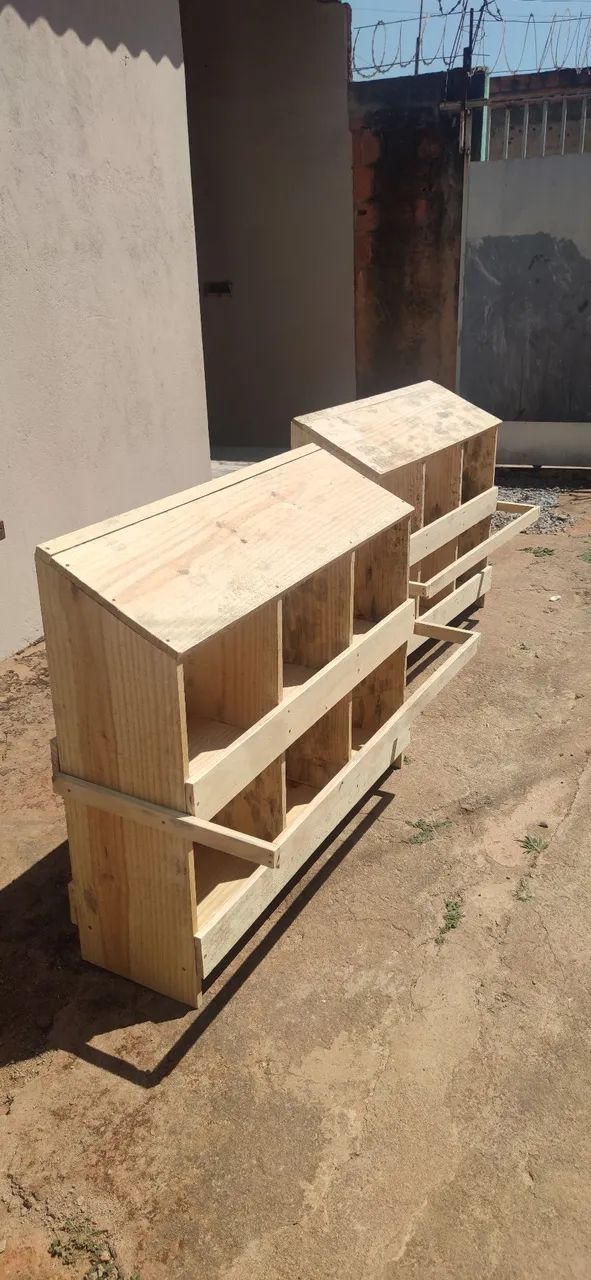 Ninho para galinhas 6 compartimentos  - Foto 3