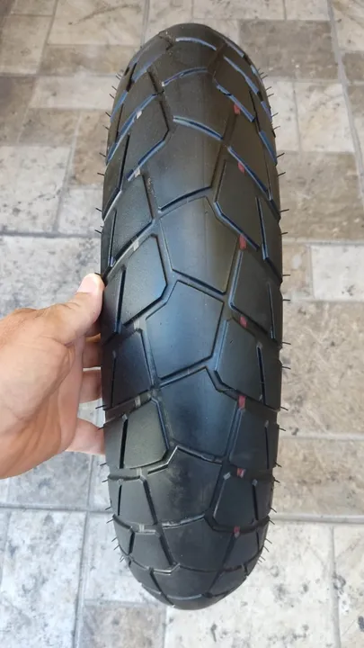 Pneu usado Bridgestone Battlax Adventure Cross Tourer AX41 120/70-17