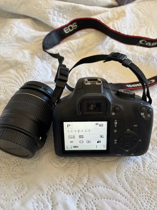 Câmera Canon EOS Rebel100 - lente 18-55mm - Foto 5