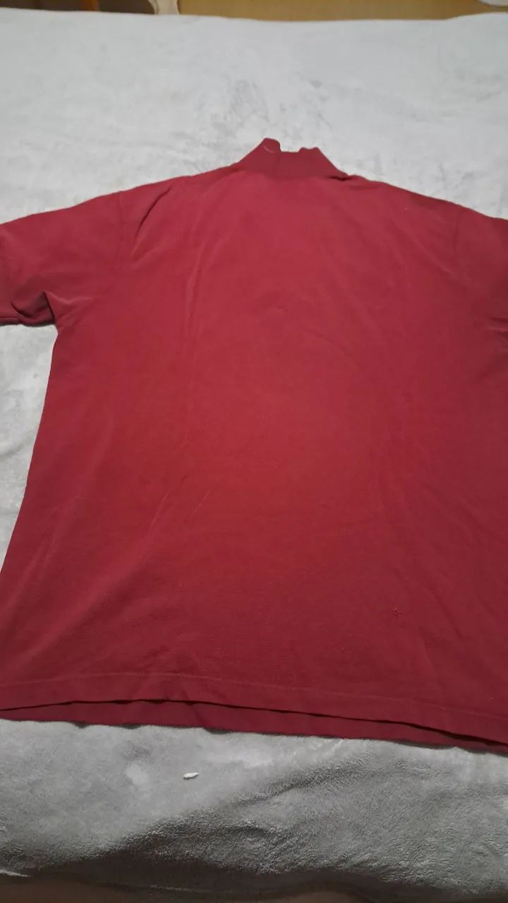 Camisa Polo gg Side walk cor vinhopix e dinheiro  - Foto 2