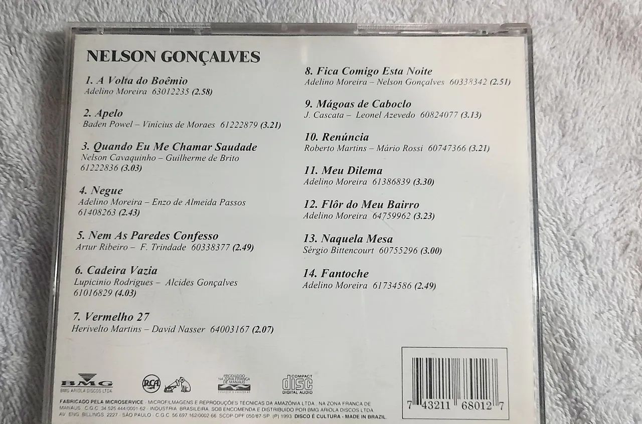 Cd Nelson Gonçalves Acervo especial  - Foto 2