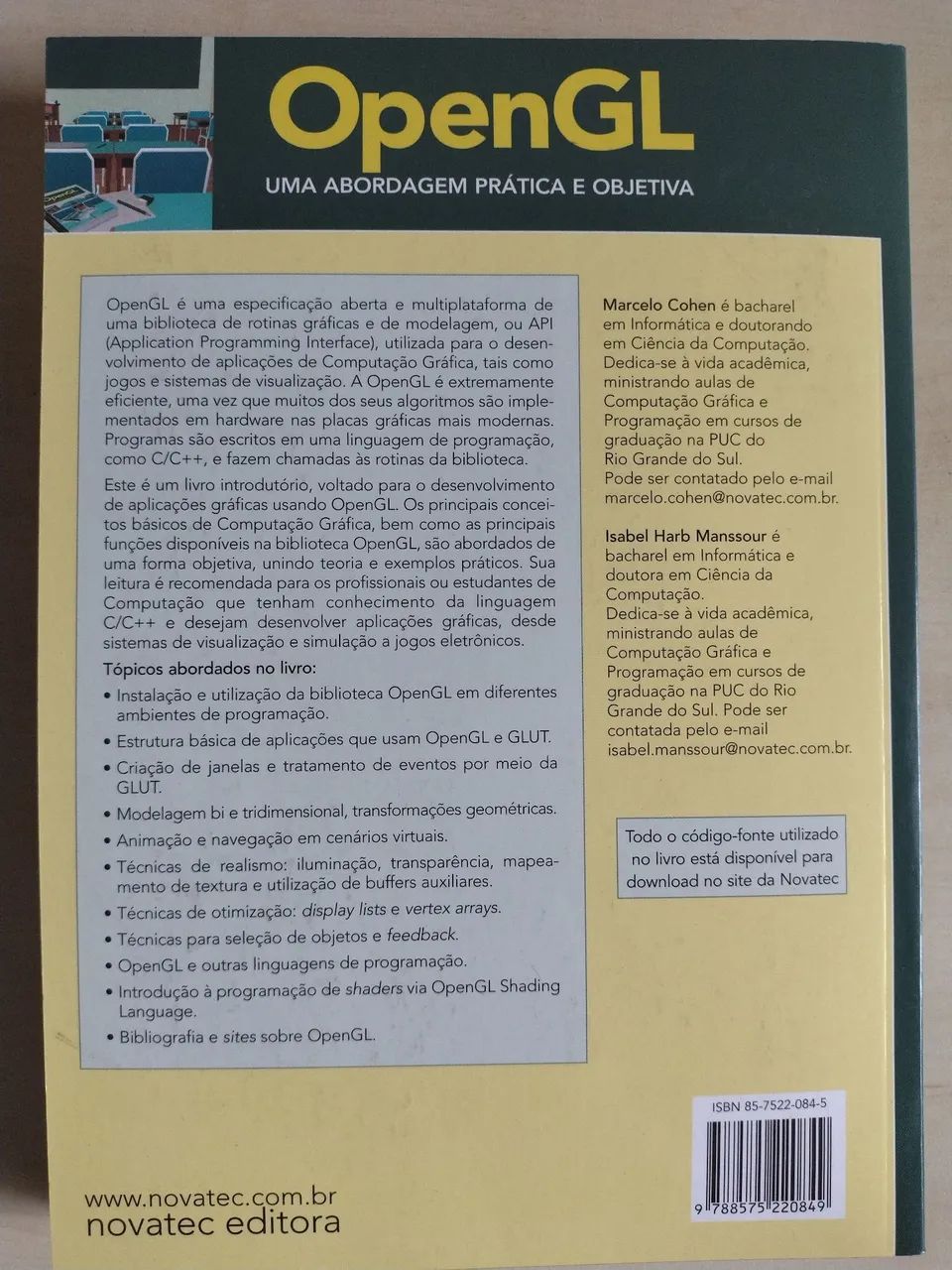 Livro OpenGL: Uma Abordagem Prática e Objetiva - Foto 4