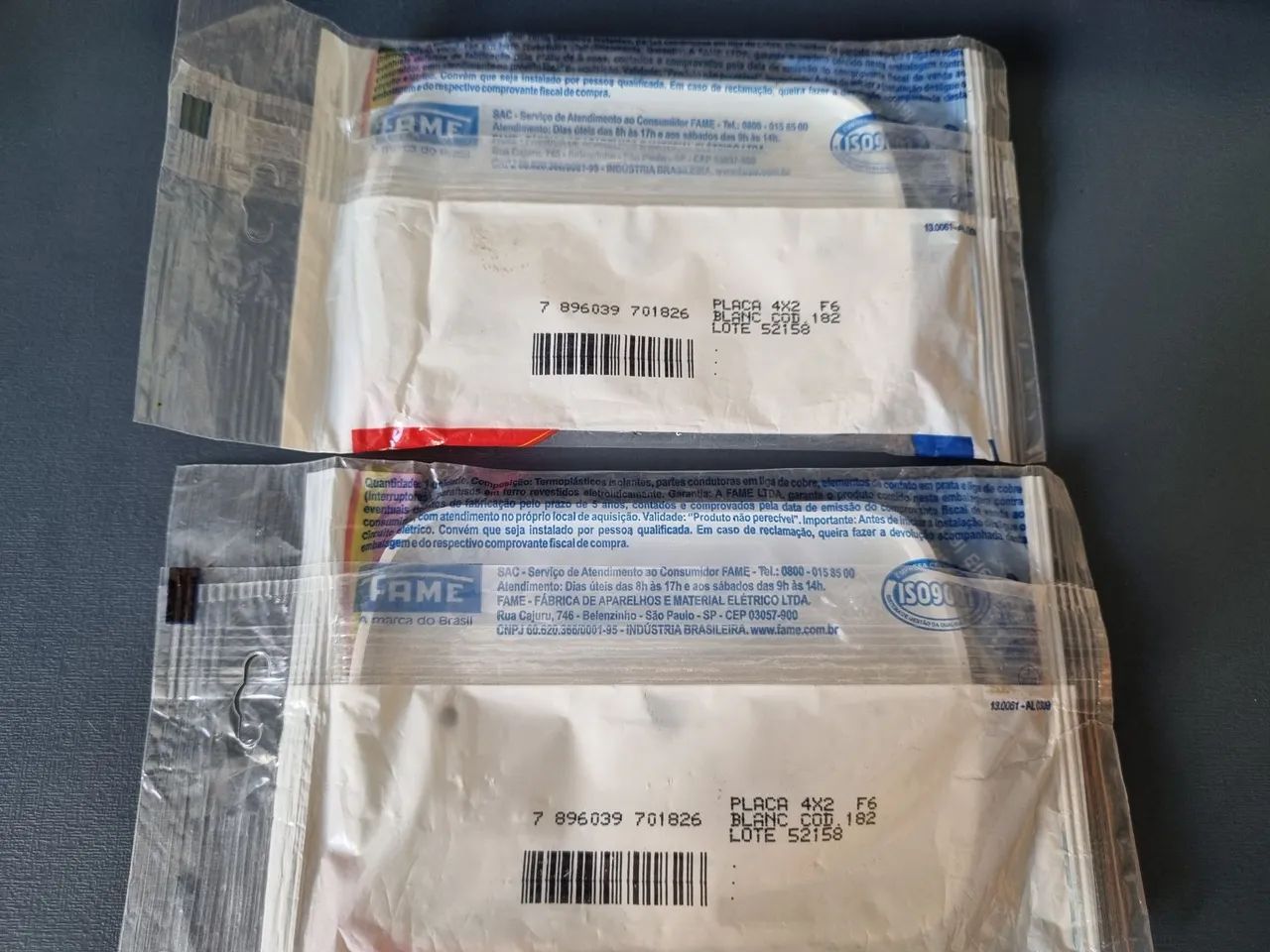 Tomadas placa e Interruptores FAME 64985877472899121
