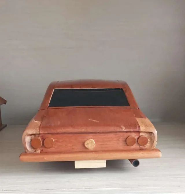miniatura feita em madeira nobre opalao ( nao troca ) - Foto 3