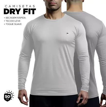 Camisa Segunda Pele Proteção Solar Uv Térmica Fitness Motociclista Ciclista z911 - Foto 4