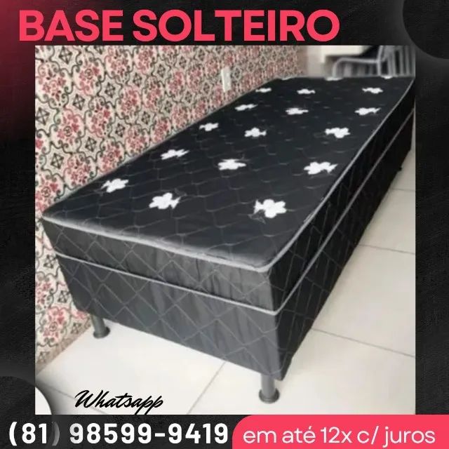 Base Cama Solteiro - 1.88cm ( Comprimento)