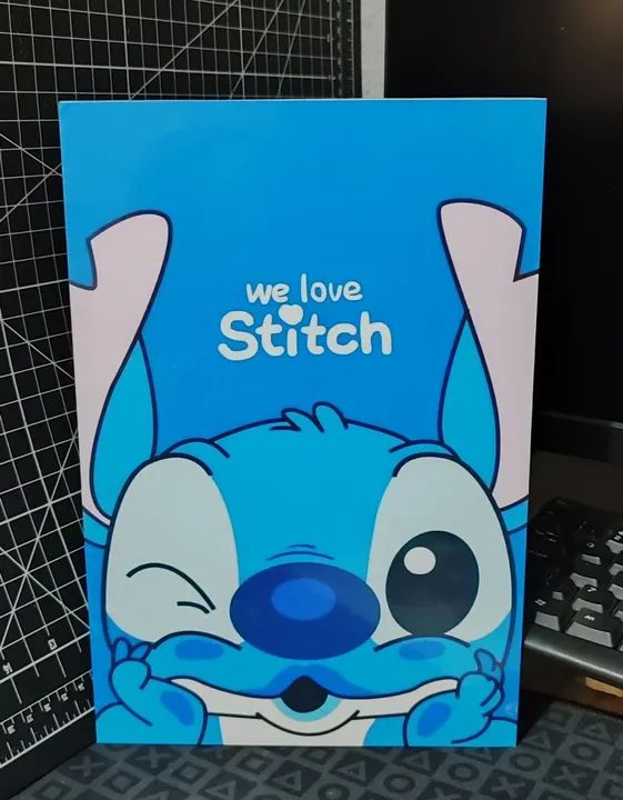 Quadro decorativo Stitch, personalizados  - Foto 2