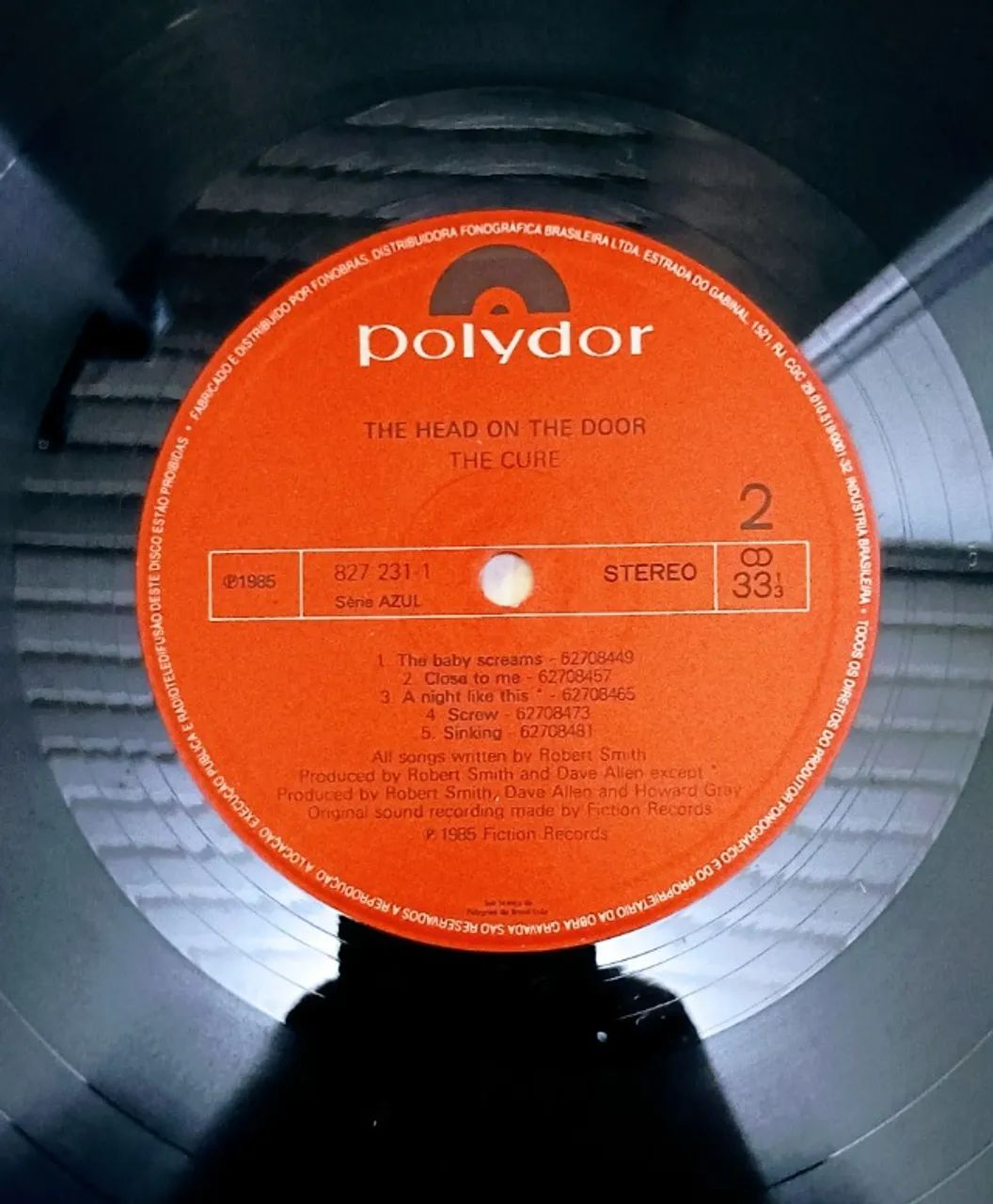 Lp The Cure- The Head On The Door- 1985 - Foto 4