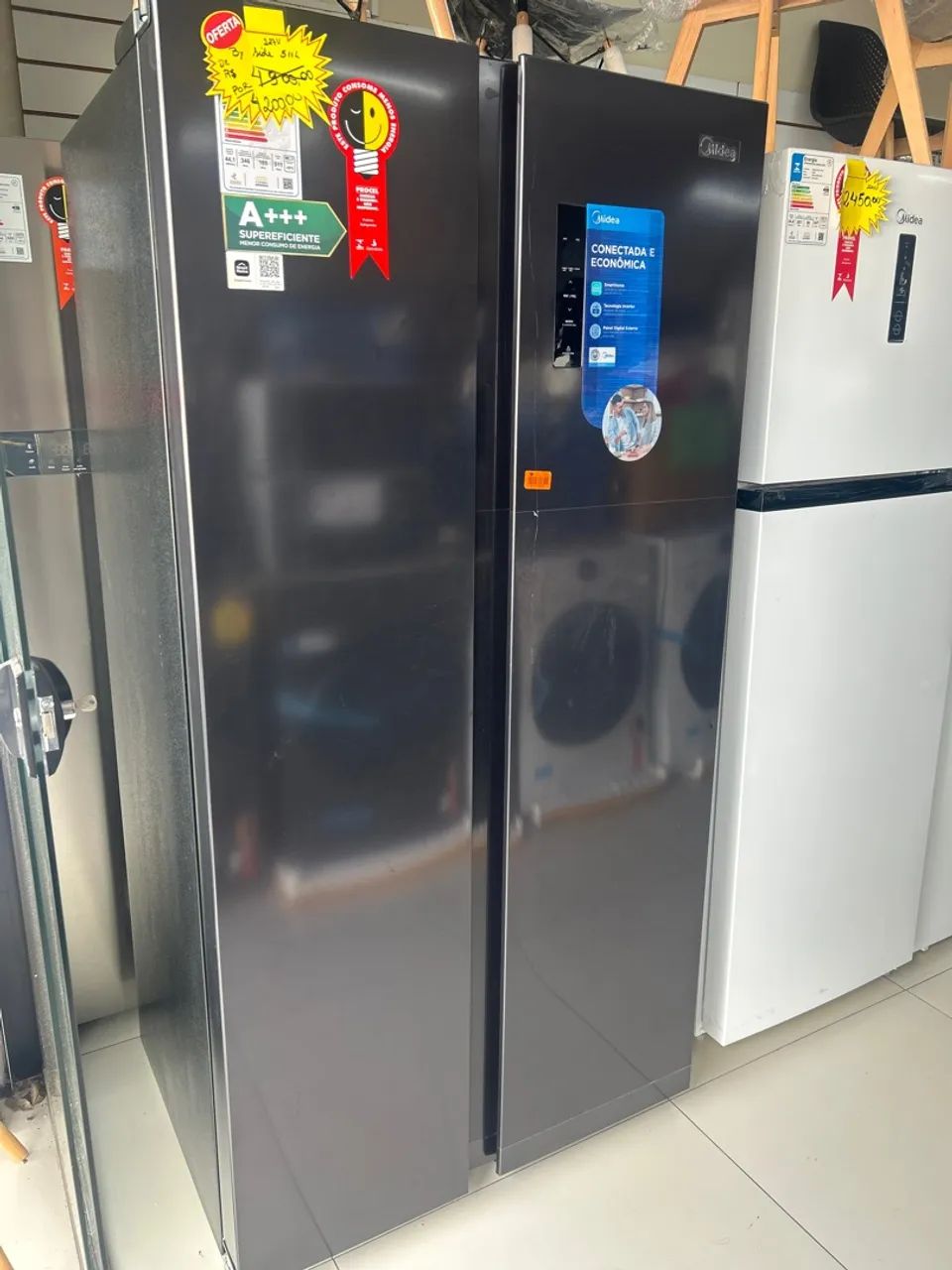 Geladeira Side by Side Midea só 3499