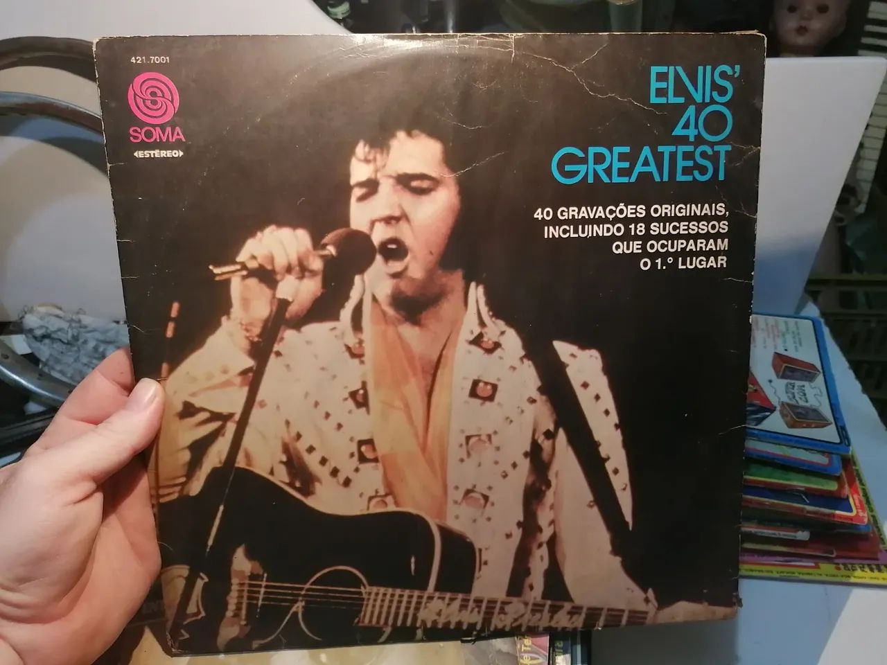 Disco de vinil Elvis, detalhes na descrição! - Foto 2