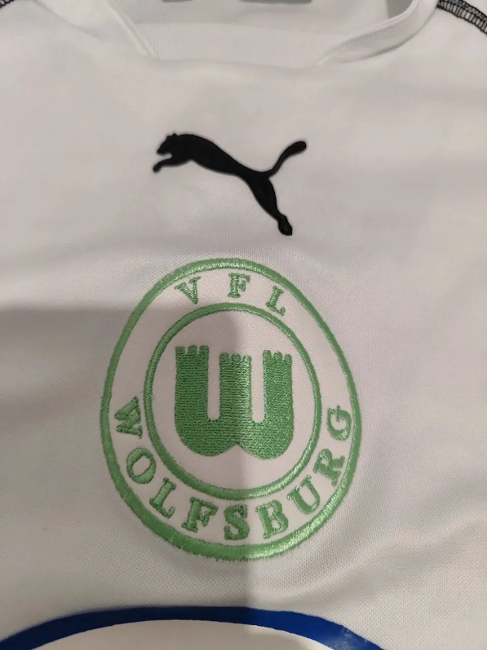 Camisa Wolfsburg 2002 Original da Época - Foto 3