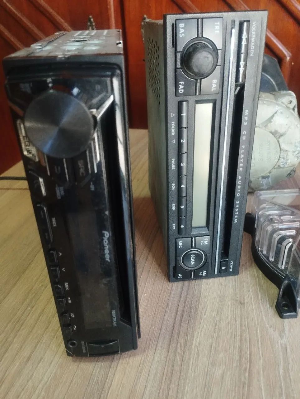 Som automotivo Pioneer e Volkswagen