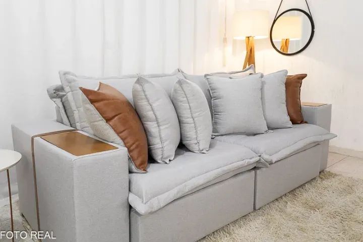 Sofá Cama Tebas  2,36m    Pague na Entrega! - Foto 4