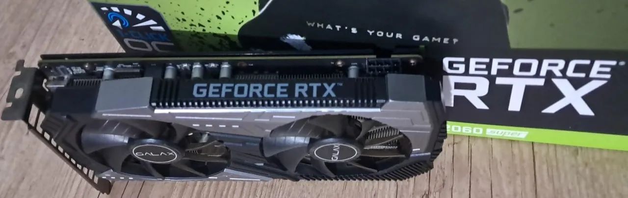 Oportunidade Gamer! Placa de Vídeo Galax GeForce RTX 2060 Super 8GB GDDR6 256Bits - Foto 2