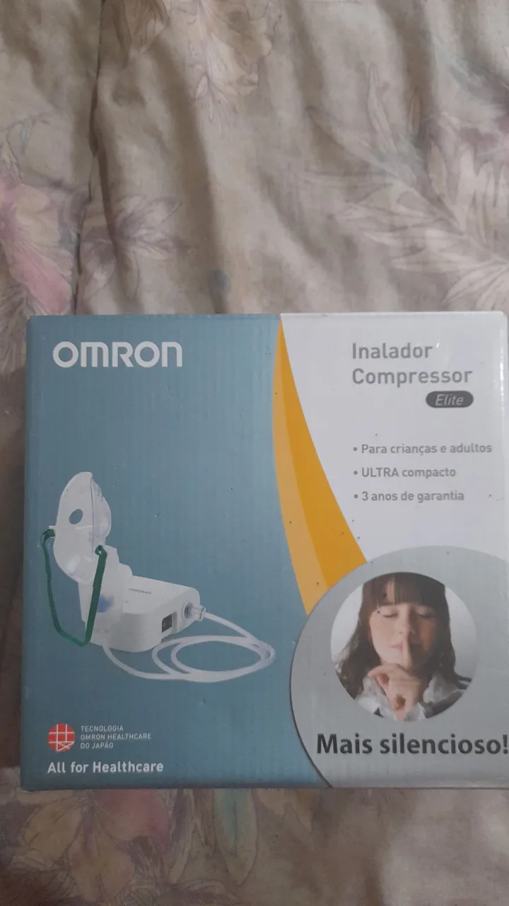 Inalador Compressor Omron Elite