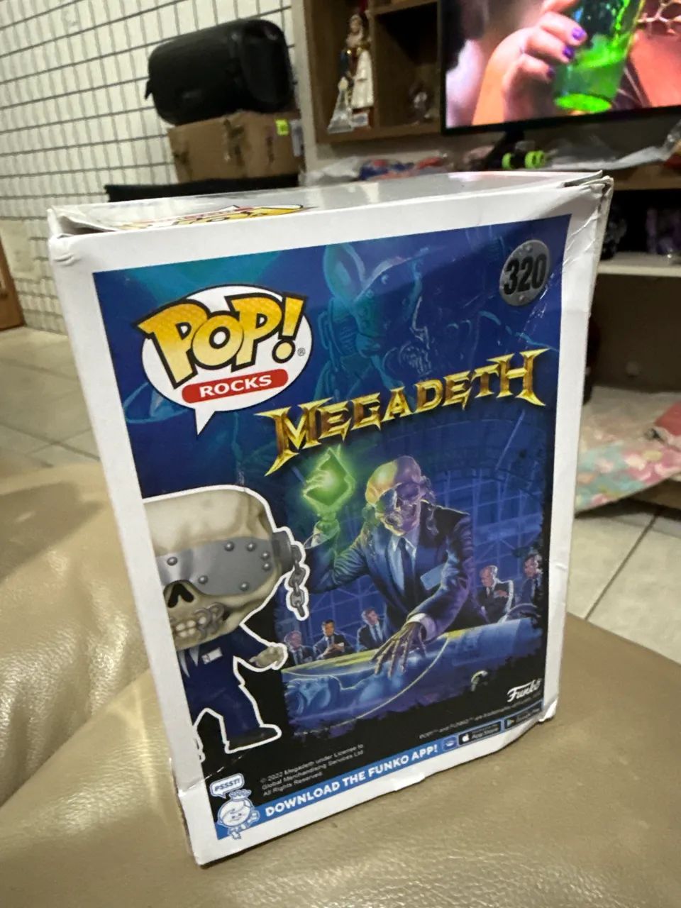 Funko pop! Rocks Megadeth 320 Vic Rattlehead - Foto 3