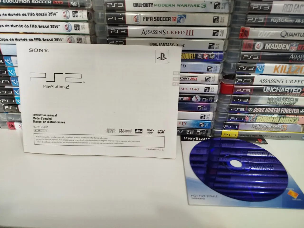 MANUAL ORIGINAL PARA PS2 + ONLINE START-UP DISC. - Foto 2