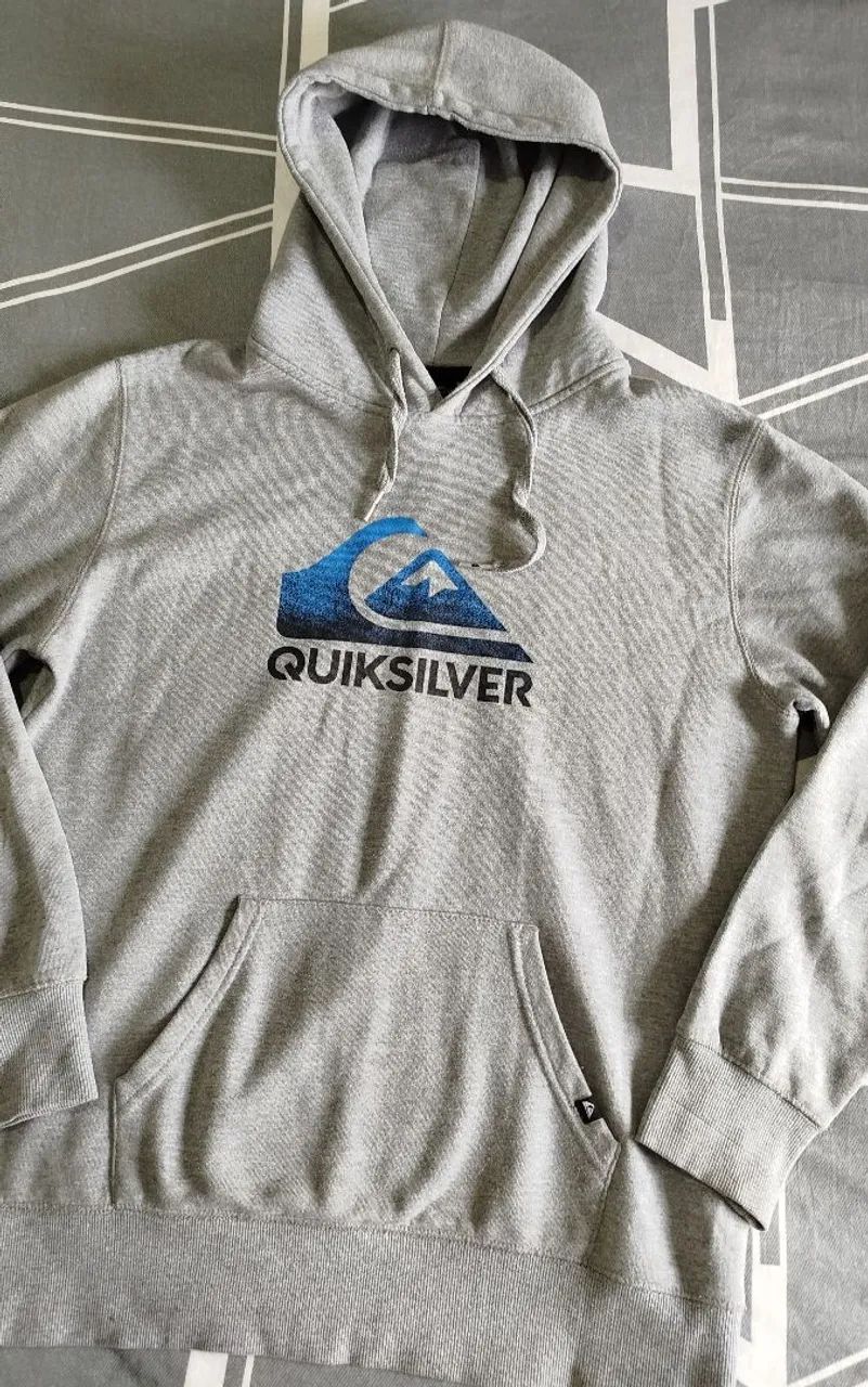 Moletom Quiksilver cinza - M - Foto 2