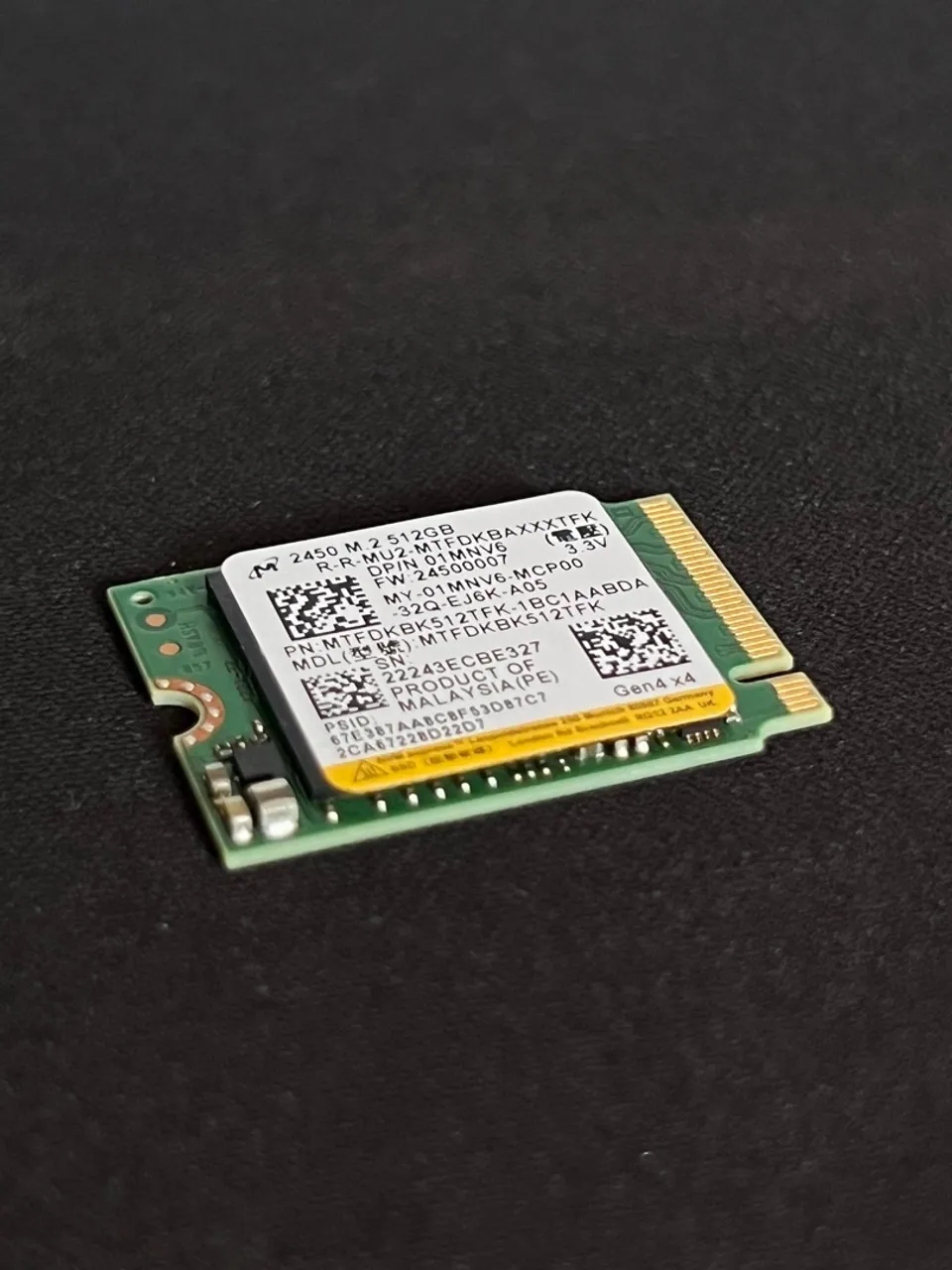 SSD 512Gb NVME M.2 Gen4