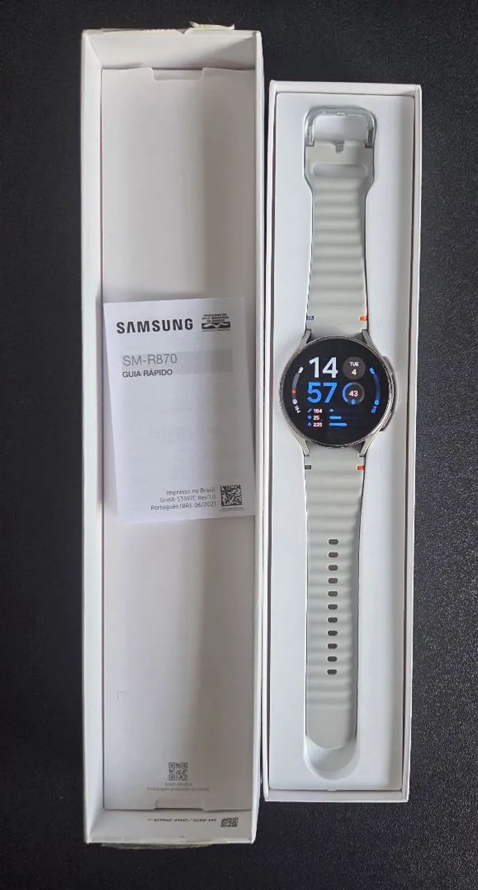 Galaxy Watch 4 único dono com NF