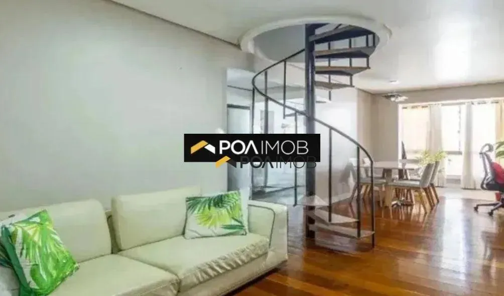 Cobertura com 2 dormitórios para alugar, 108 m² por R$ 4.455,00/mês - Centro - Porto Alegr