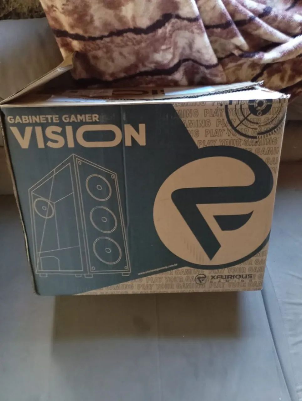 Gabinete Gamer Vision - Novo