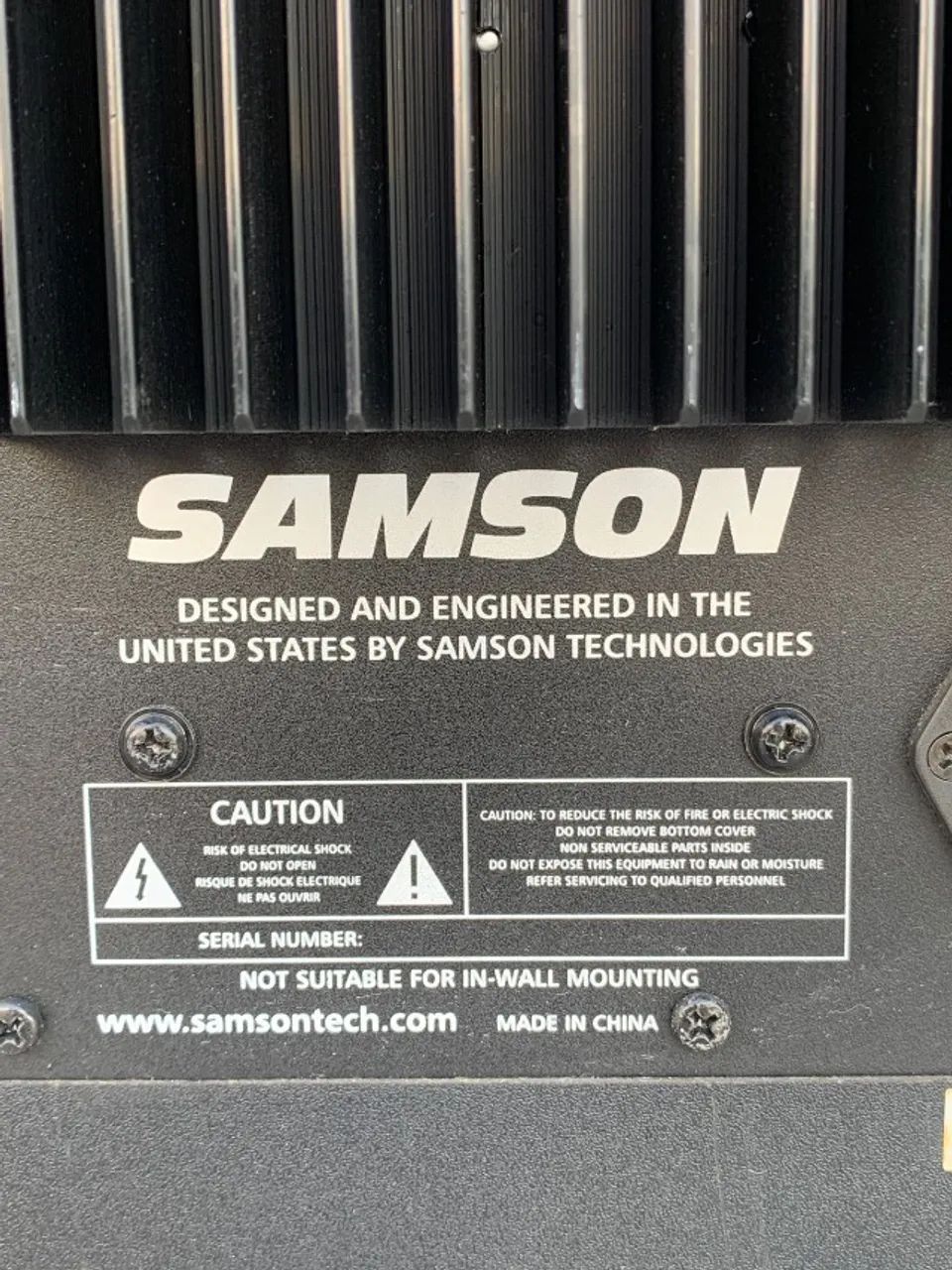 SUB WOOFER Resolv Active 120a SAMSON 120 watts - Foto 4