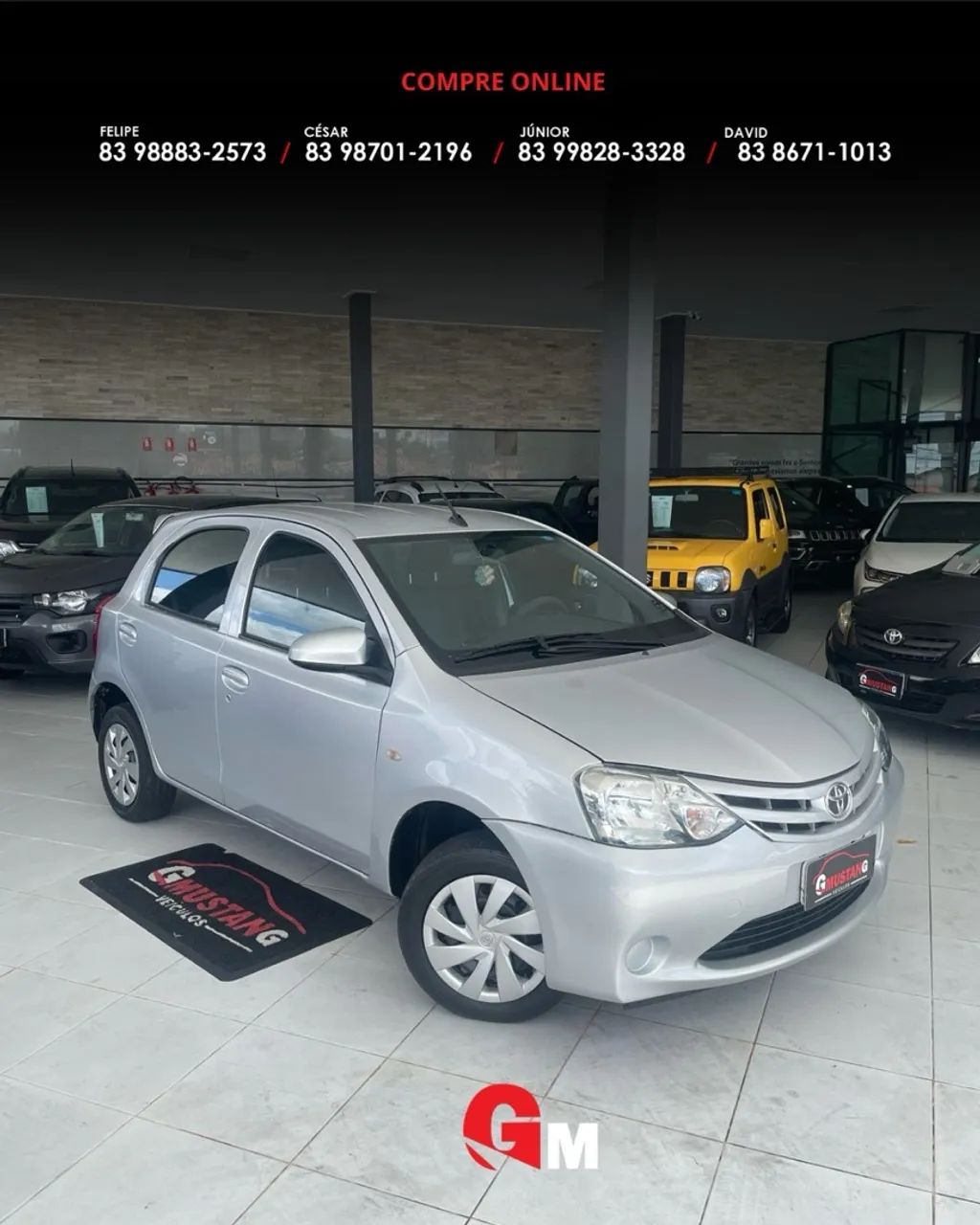 TOYOTA ETIOS 2017 1.3 X Manual ( OFERTA IMBATÍVEL ) - Foto 5