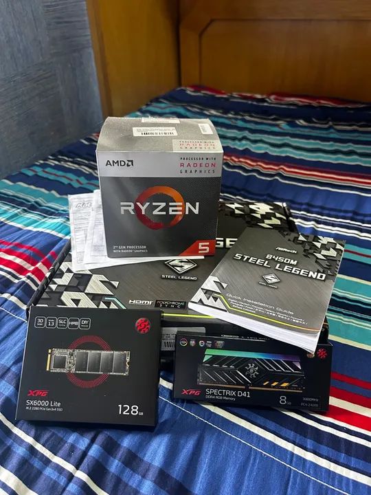 Vendo/Troco PC Gamer - Ryzen 3400g - Foto 3
