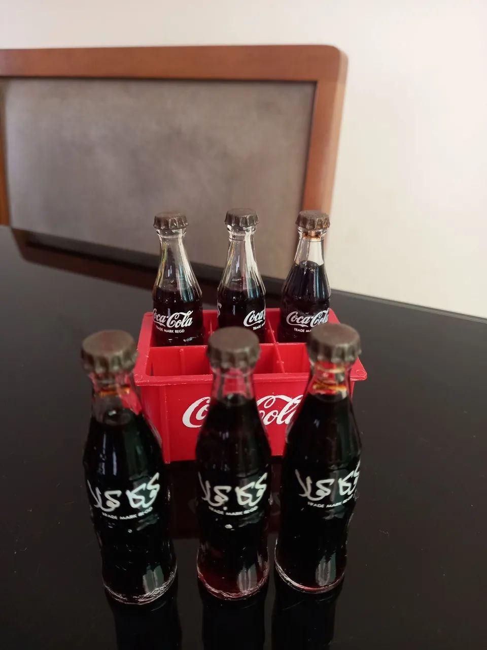 Miniatura garrafas Coca-Cola Índia  - Foto 5