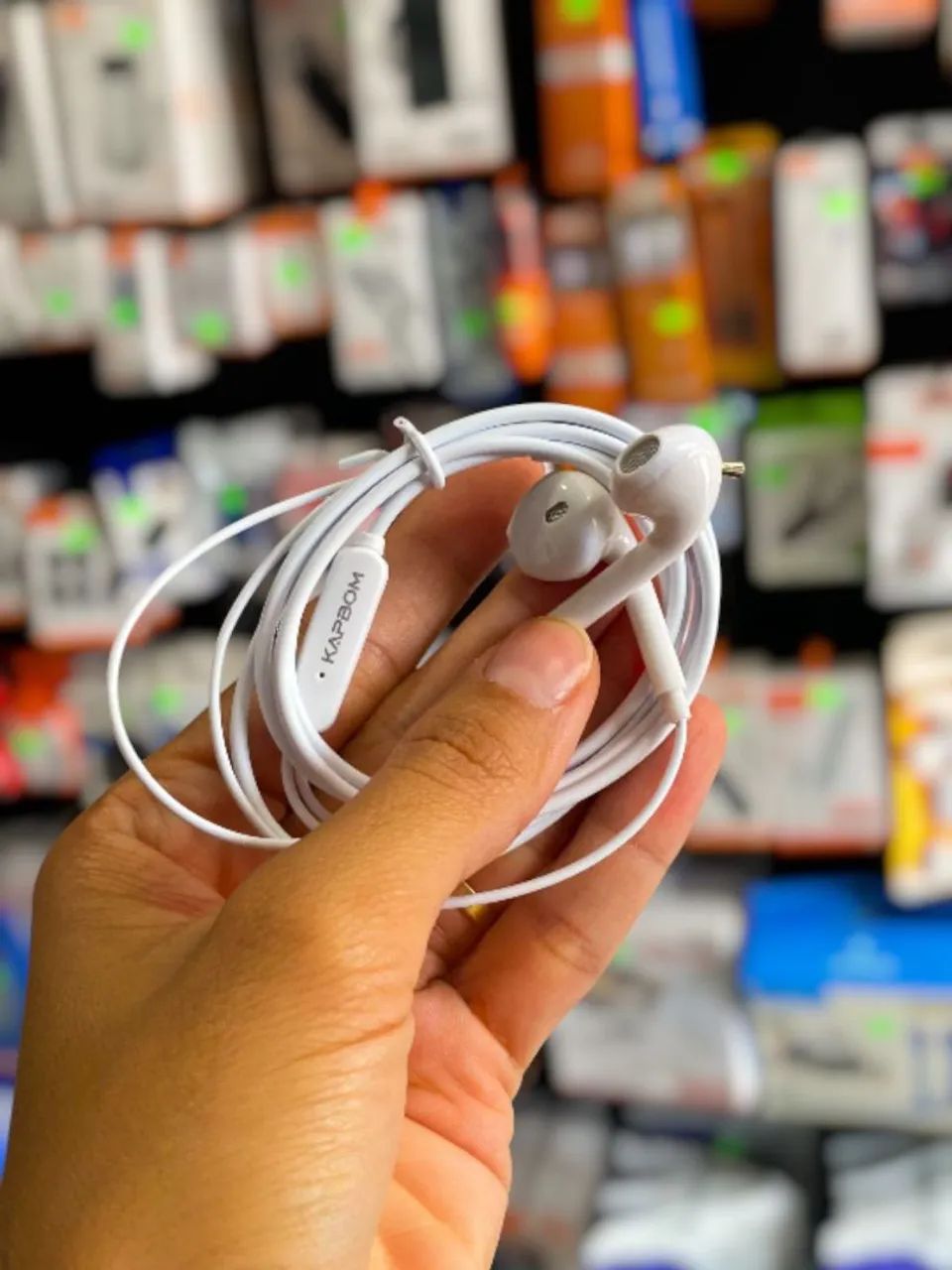 FONE DE OUVIDO COM FIO KAPBOM KA-6117 - Foto 3