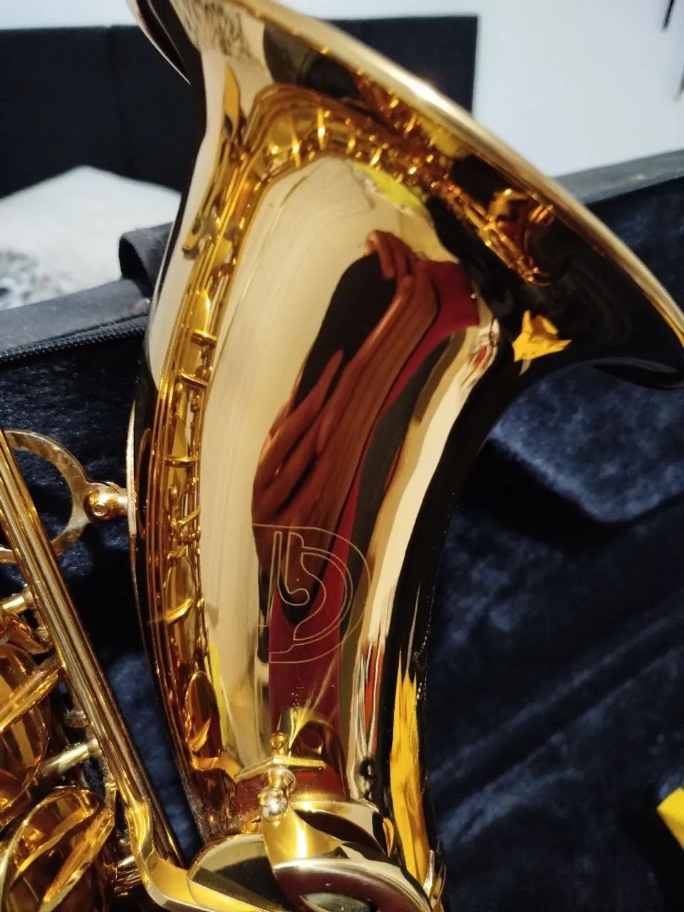 Saxofone Tenor Dourado - Instrumento Musical - Foto 2
