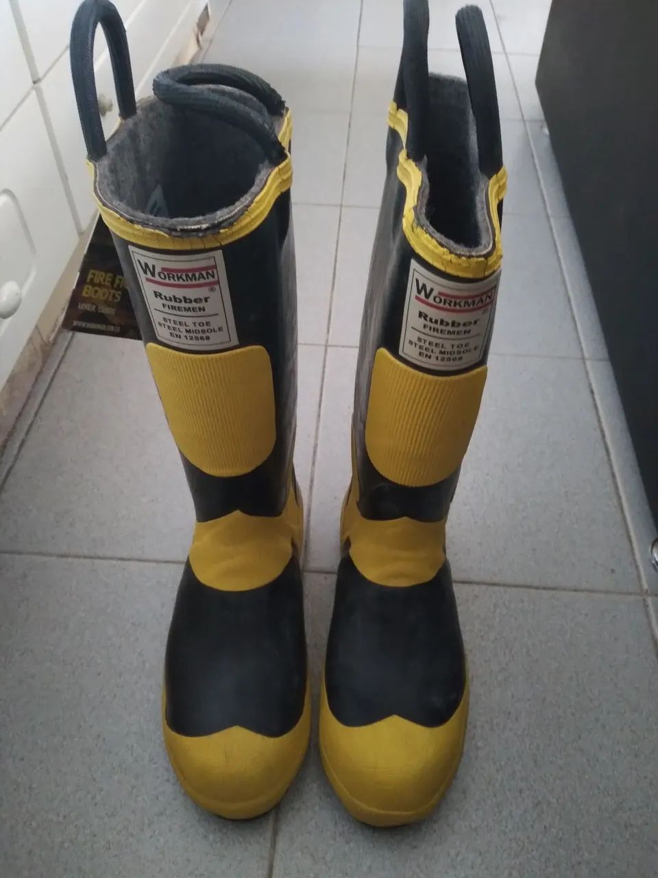 Bota de segurança para bombeiros  - Foto 2