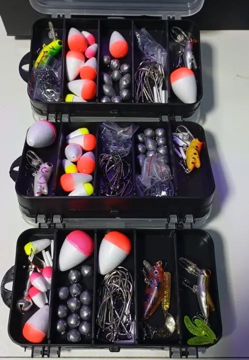 Kit completo para pesca 