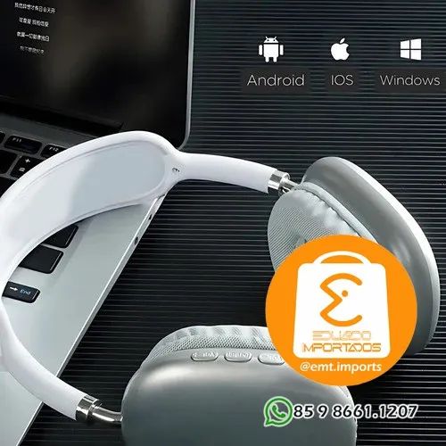 Fone de Ouvido Sem Fio Bluetooth P9 TWS Headphone - Foto 5