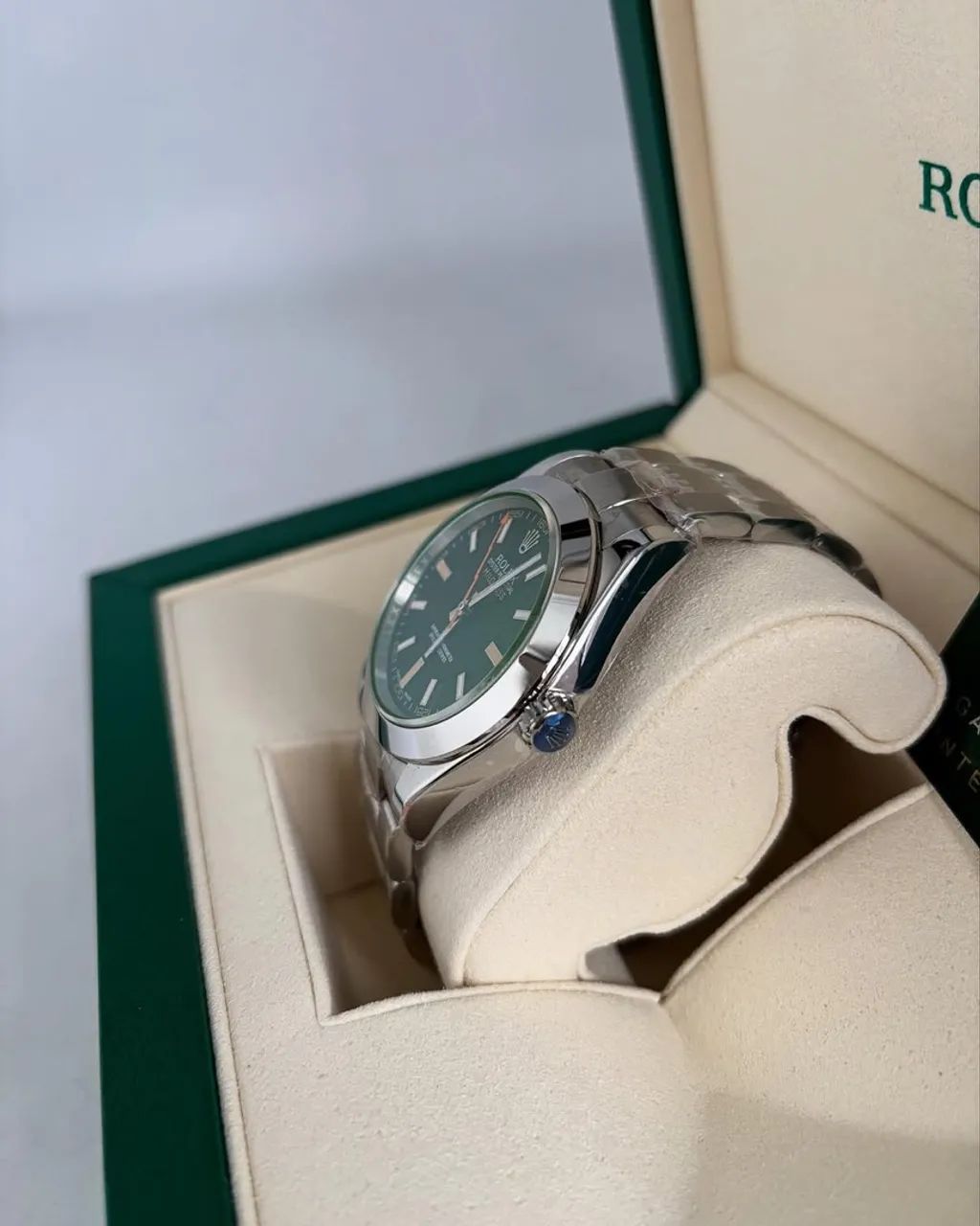 Relógio Rolex Milgauss Green Dial  - Foto 5