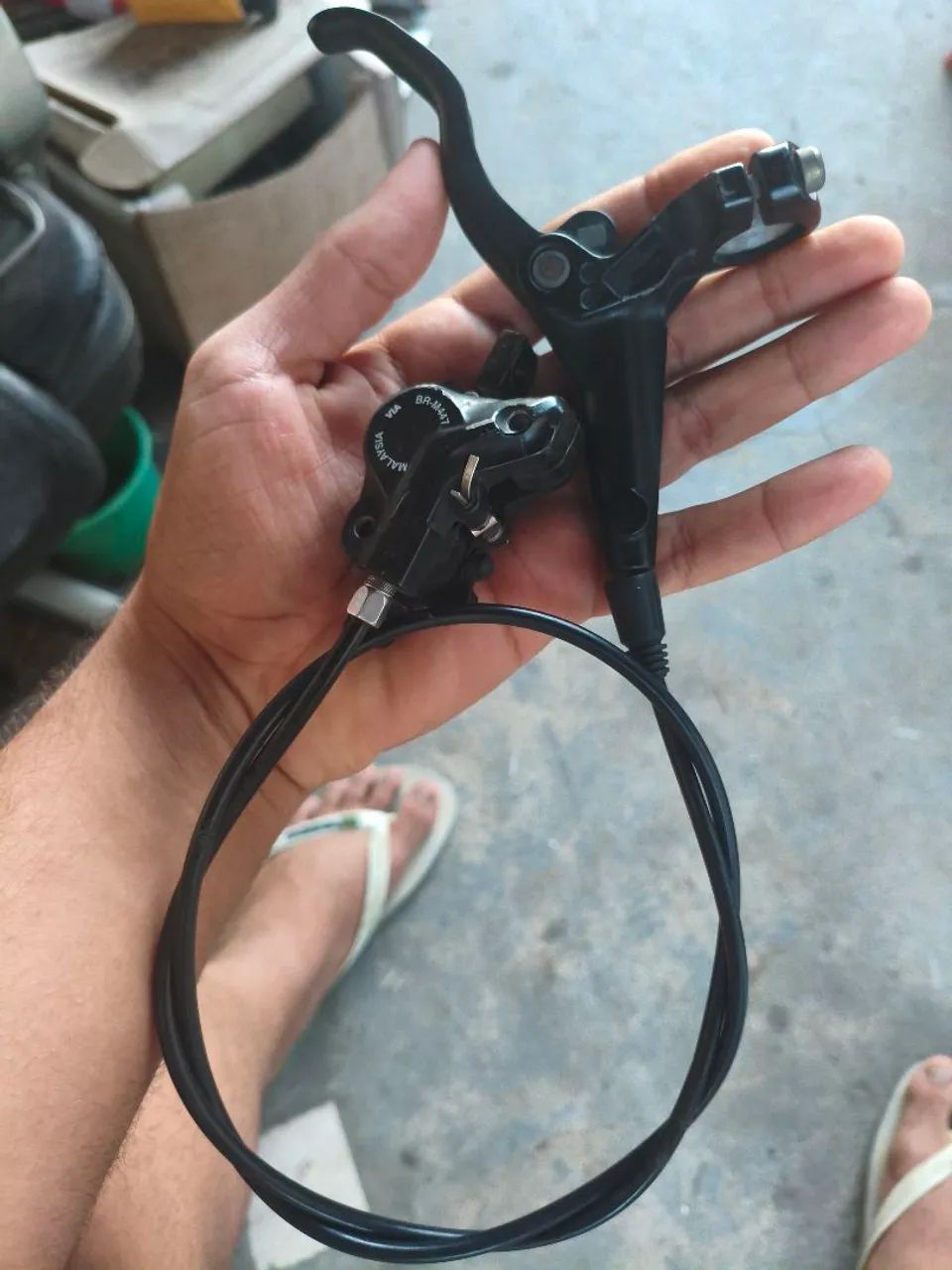 Freio a Disco Shimano m447 - Ciclismo - Foto 2