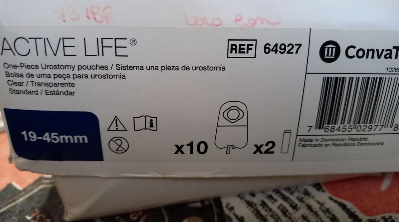 Acitive life bolsa Urostomia transparente - Foto 2