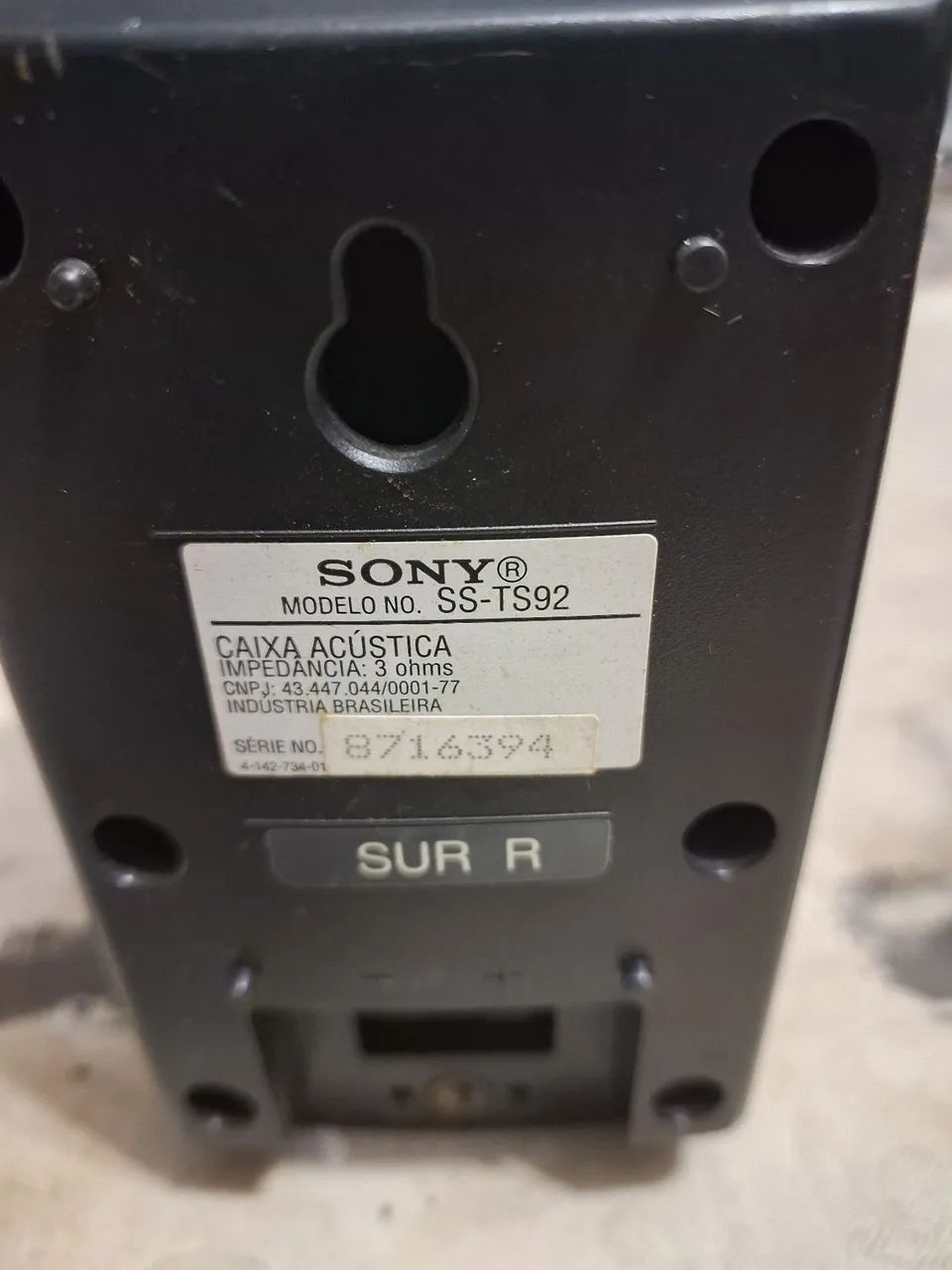 Caixas de Som Sony 2 unidades .funcionando - Foto 3